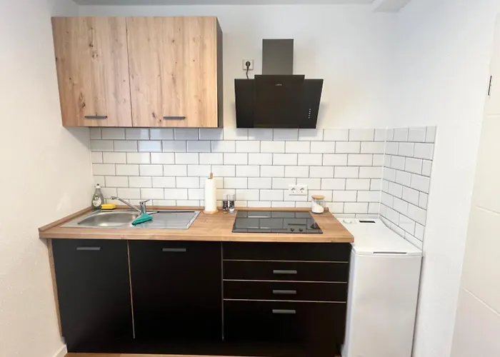 アパート New York Naehe Duesseldorf, Messe, Hbf, City, Wifi, Helios Hospital クレーフェルト